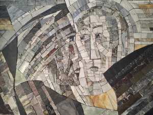 Judas küsst Jesus - Kreuzweg St. Vinzenz Klettham